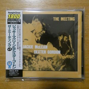 4988112407497;【CD】ジャッキー・マクリーン＆デクスター・ゴードン / ザ・ミーティング　VACE-3016