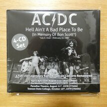 5081304329160;【4CD】AC/DC / HELL AIN'T A BAD PLACE TO BE(紙ジャケット仕様)_画像1