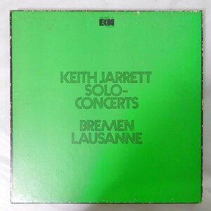 10022714;【国内盤/ECM/3LP箱】Keith Jarrett / Solo Concerts: Bremen / Lausanne