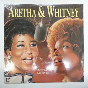 46066067;【US盤/12inch/シュリンク】Aretha Franklin & Whitney Houston / It Isn't, It Wasn't, It Ain't Never Gonna Be