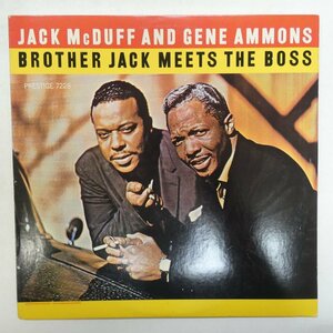 46066113;【US盤/OJC Prestige】Jack McDuff And Gene Ammons / Brother Jack Meets The Boss