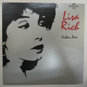 46066208;【US盤】Lisa Rich / Listen Here