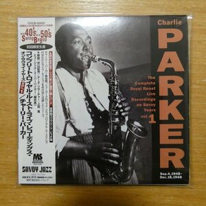 4988001917700;【CD】チャーリー・パーカー / コンプリート・ロイヤル・ルースト・ライブ・レコーディングスVOL.1(紙ジャケット仕様)