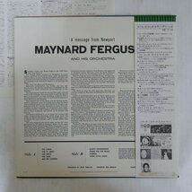 47051592;【帯付/美盤】Maynard Ferguson & His Orchestra / A Message from Newport_画像2