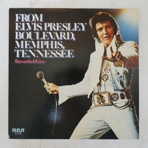 47051791;【国内盤/美盤/プロモ白ラベル】Elvis Presley エルヴィス・プレスリー / From Elvis Presley Boulevard, Memphis, Tennessee