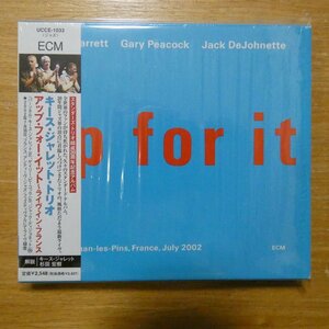 41093411;【CD/ECM】キース・ジャレット・トリオ / アップ・フォー・イット~ライヴ・イン・フランス　UCCE-1033