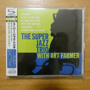 4988017668597;【SHM-CD】スーパー・ジャズ・トリオ・ウィズ・アート・ファーマー / サムシング・テイスティ　BVCJ-34431