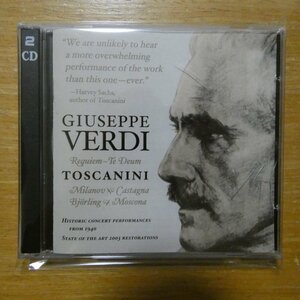 017685424021;【ジャンク/CD/MUSIC&ARTS】TOSCANINI / VERDI:REQUIEM&TE DEUM(DISC1枚欠品)(CD4240)