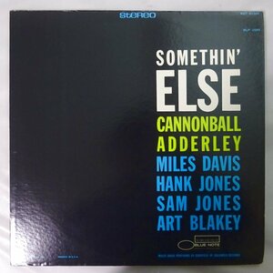 14030252;【US盤/BLUE NOTE/RVG刻印】Cannonball Adderley / Somethin' Else