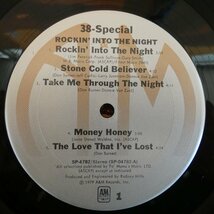 46067454;【US盤/シュリンク/ハイプステッカー】38 Special / Rockin' Into The Night_画像3