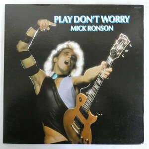 46067674;【US盤/見開き】Mick Ronson / Play Don't Worry