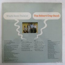 46067795;【US盤/Tomato/シュリンク】The Robert Cray Band / Who's Been Talkin'_画像2