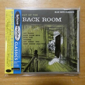 4988006762107;【CD】アート・ホーディス・バック・ルーム・ボーイズ / ロウ・ダウン・ブルース　TOCJ-66012