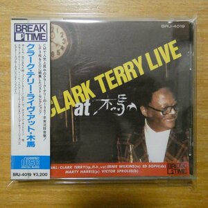 4988007012263;【CD/旧規格/3200円盤】クラーク・テリー / ライヴ・アット・木馬　BRJ-4019