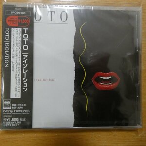 4988009648828;【未開封/CD】TOTO / アイソレーション　SRCS-6488