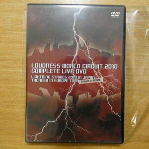 4988008078886;【2DVD/ジャパメタ】LOUDNESS / WORLD CIRCUIT 2010 COMPLETE LIVE DVD　TKBA-1144