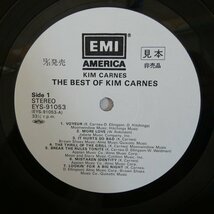 47052396;【国内盤/プロモ白ラベル】Kim Carnes / The Best of Kim Carnes_画像3