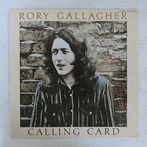 47052521;【国内盤】Rory Gallagher / Calling Card