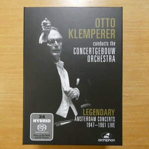 41093875;【24ハイブリッドSACDBOX】KLEMPERER / LEGENDARY AMSTERDAM CONCERTS 1947-1961 LIVE