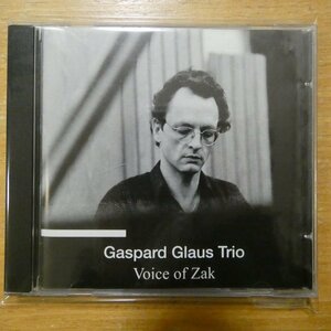 41094215;【CD】GASPARD GLAUS TRIO / VOICE OF ZAK　4A3-00101