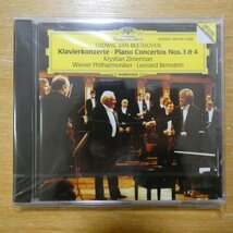 028942974920;【未開封/CD】ZIMERMAN/BERNSTEIN / BEETHOVEN:PIANO CPNCERTOS NOS.3&4(4297492)_画像1