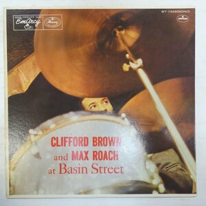 47052972;【国内盤/MONO】Clifford Brown and Max Roach / At Basin Street