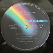 46067964;【国内盤/美盤】Patsy Cline / The Best Of Patsy Cline_画像3