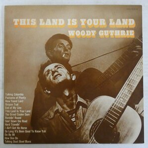 46068024;【国内盤/MONO】Woody Guthrie ウディ・ガスリー / This Land is Your Land わが祖国の画像1