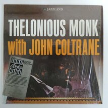 46068183;【US盤/OJC JAZZLAND/厚紙ジャケ/シュリンク】Thelonious Monk With John Coltrane / S.T._画像1