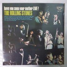 11184126;【国内盤/ペラジャケ】The Rolling Stones / Have You Seen Your Mother Live! 実況録音_画像1