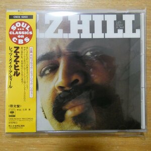 4988009520322;【CD】Z.Z.ヒル / レッツ・メイク・ア・ディール　CSCS-5203