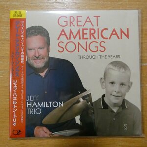 4580223290854;【未開封/CD】ジェフ・ハミルトン・トリオ / グレート・アメリカン・ソングスースルー・ザ・イヤーズ(紙ジャケット仕様)