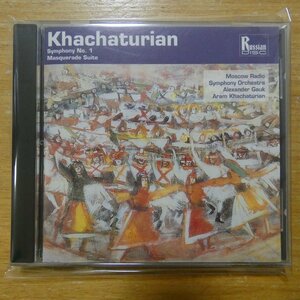 748871100527;【CD/RUSSIANDISC】Gauk,Khachaturian / Khachaturian:Symphony No.1,etc.(RDCD11005)