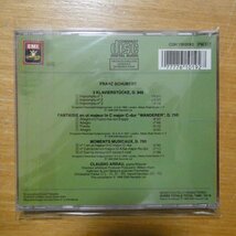 077776101927;【CD/英盤】ARRAU / SCHUBERT:KLAVIERSTUCKE/WANDERER-FANTASIE(CDH7610192)_画像2