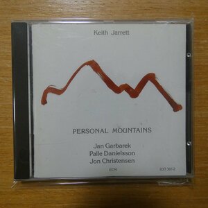 042283736122;【CD/西独盤/蒸着仕様/ECM】キース・ジャレット / PERSONAL MOUNTAINS　ECM-1382