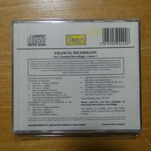 5015903944226;【CD/英盤/PEARL】FEUERMANN / THE FEUERMANN COLUMBIAS Volume 1_画像2