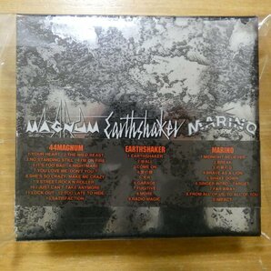 4538539003323;【3DVD+3CDBOX/ジャパメタ/5000セット限定】44MAGNUM/EARTHSHAKER/MARINO / JAPAN HEAVY METAL FANTASYの画像2