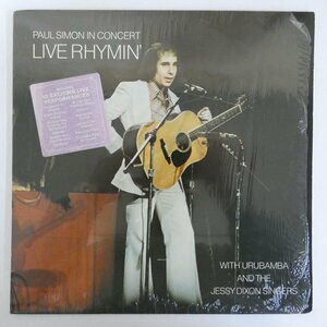 46068542;【US盤/シュリンク/ハイプステッカー/美盤】Paul Simon / Live Rhymin'