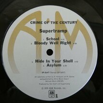 46068525;【US盤】Supertramp / Crime Of The Century_画像3