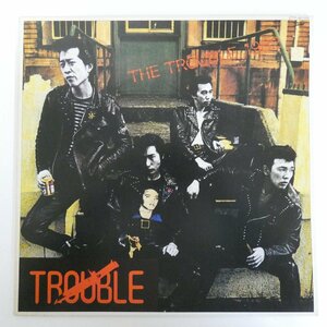 46068572;[ domestic record / promo white label / beautiful record ]Trouble / The Trouble 1982
