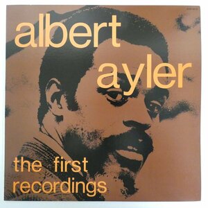 46068655;【国内盤/Sonet/美盤】Albert Ayler / The First Recordings