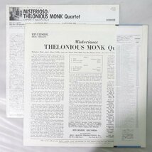 11184289;【帯付き/Riverside】Thelonious Monk Quartet / Misterioso_画像2