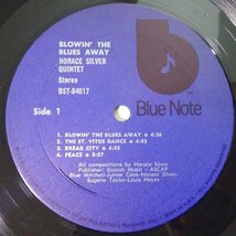 10023746;【US盤/帯付/RVG刻印/Blue Note】The Horace Silver Quintet & The Horace Silver Trio / Blowin' The Blues Away_画像3