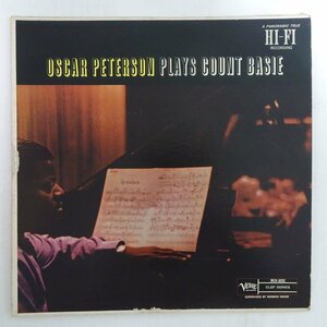 10023690;【US盤/黒T字/MONO/Verve】Oscar Peterson / Plays Count Basie