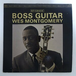 10023688;【US盤/黒大ラベル/深溝/Riverside】Wes Montgomery / Boss Guitar