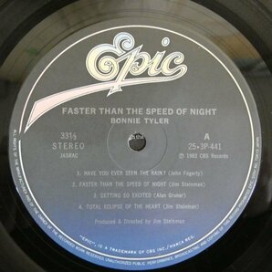 47053544;【帯付】Bonnie Tyler ボニー・タイラー / Faster than the Speed of Night スピード・オヴ・ナイトの画像3