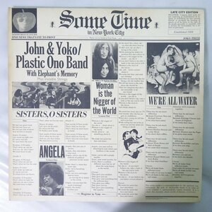 10023896;【US盤/2LP】John Lennon & Yoko Ono / Some Time In New York City