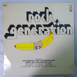 10023898;【France盤/コーティングジャケ】Julie Driscoll and Sonny Boy Williamson / Rock Generation Vol. 10