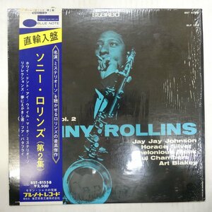 46069187;【US盤/BLUE NOTE/シュリンク/直輸入帯付】Sonny Rollins / Vol. 2