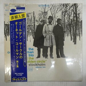 46069189;【US盤/BLUE NOTE/シュリンク/直輸入帯付】The Ornette Coleman Trio / At The Golden Circle Stockholm - Volume Two